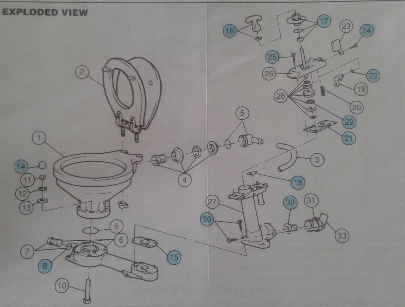 jabsco toilet parts diagram