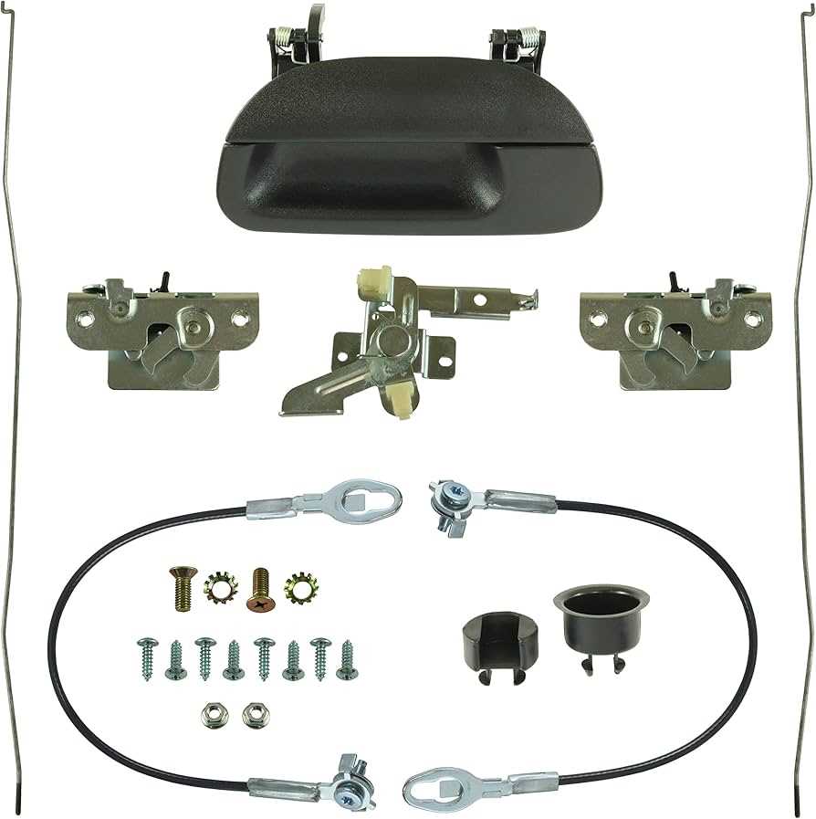 ford f150 tailgate parts diagram