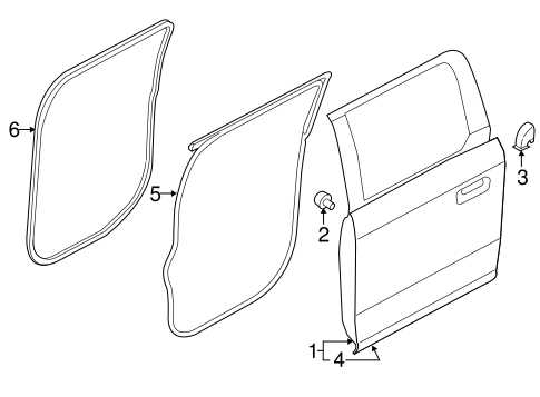 2019 ford f 150 tailgate parts diagram