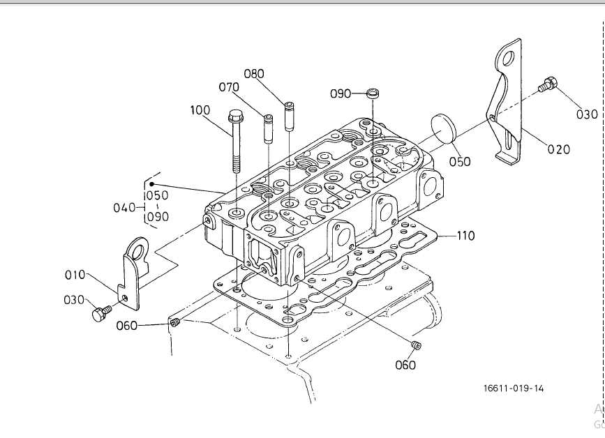 kubota d1105 parts diagram