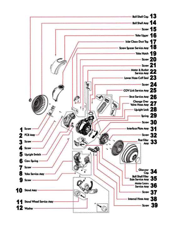 dyson dc65 parts diagram