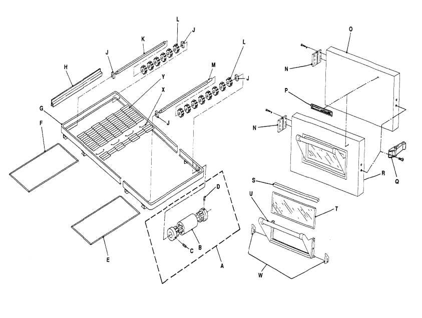 ge oven parts diagram