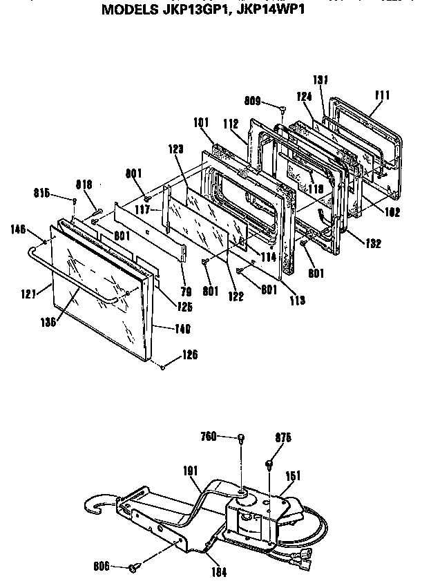 ge oven parts diagram