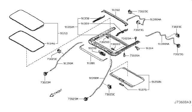 nissan juke parts diagram