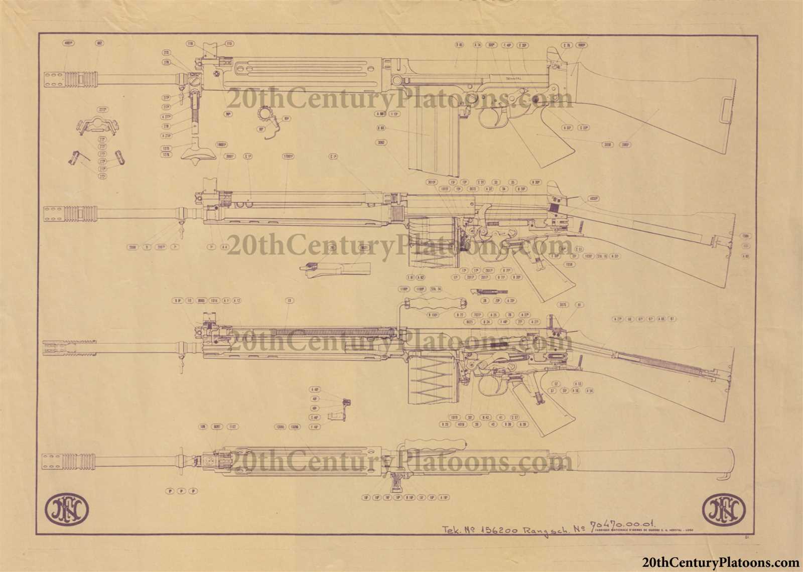 fn fal parts diagram