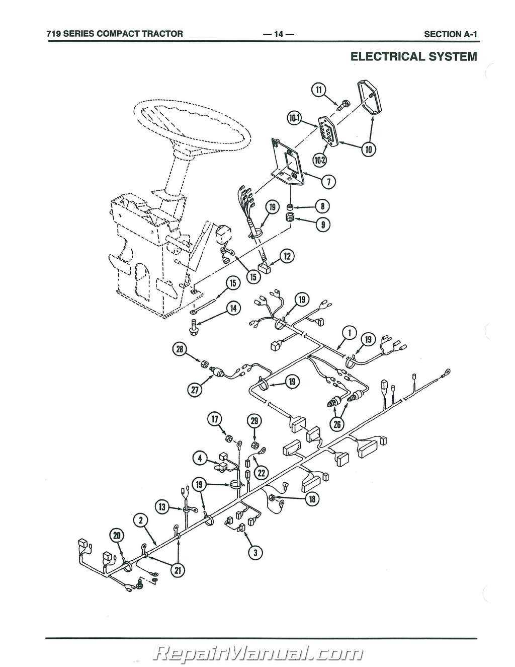 cub cadet trimmer parts diagram