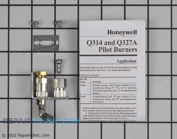 honeywell gas valve parts diagram