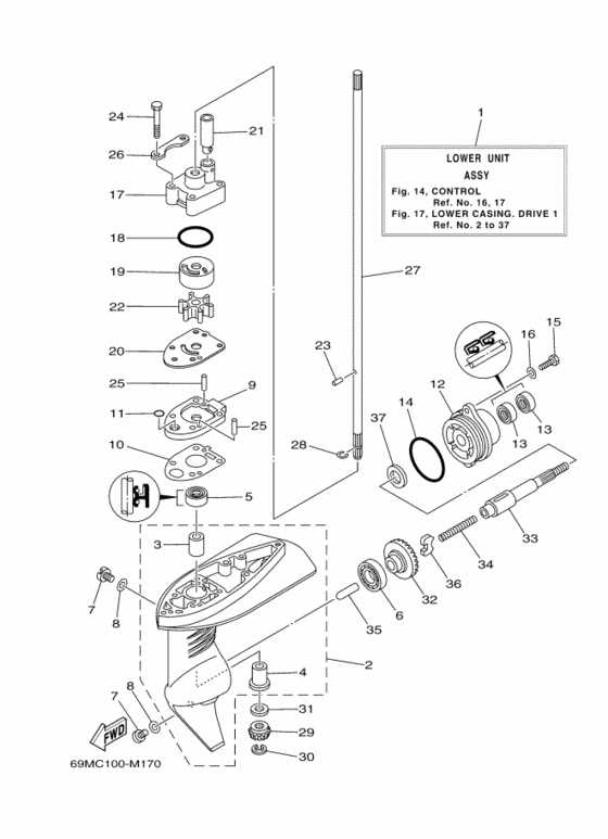 90 hp mercury outboard parts diagrams