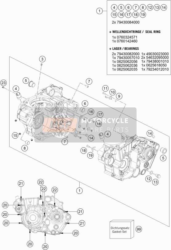 husqvarna 450 parts diagram