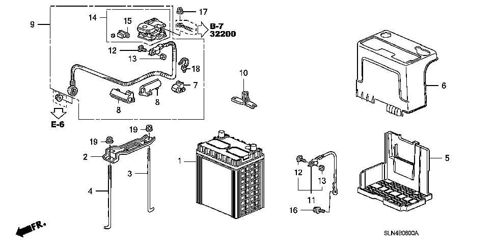 battery parts diagram