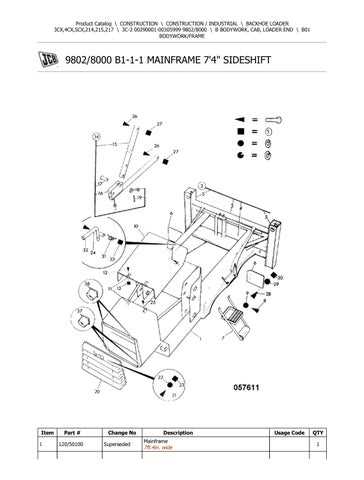 jcb parts diagrams