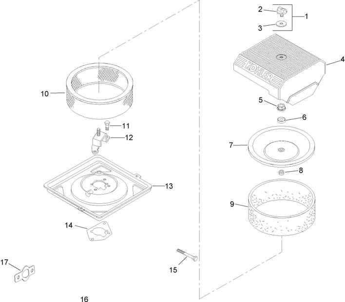 kohler parts diagram