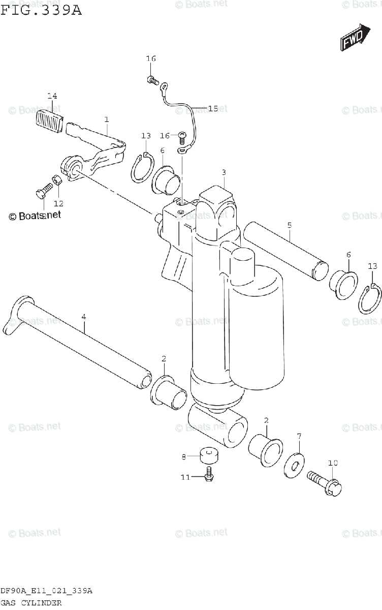 gas cylinder parts diagram