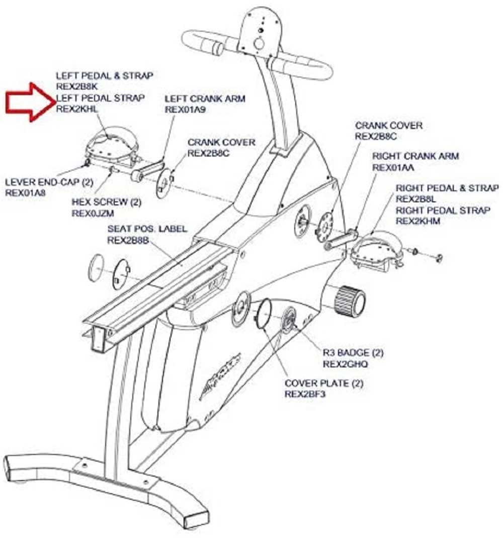 echelon bike parts diagram