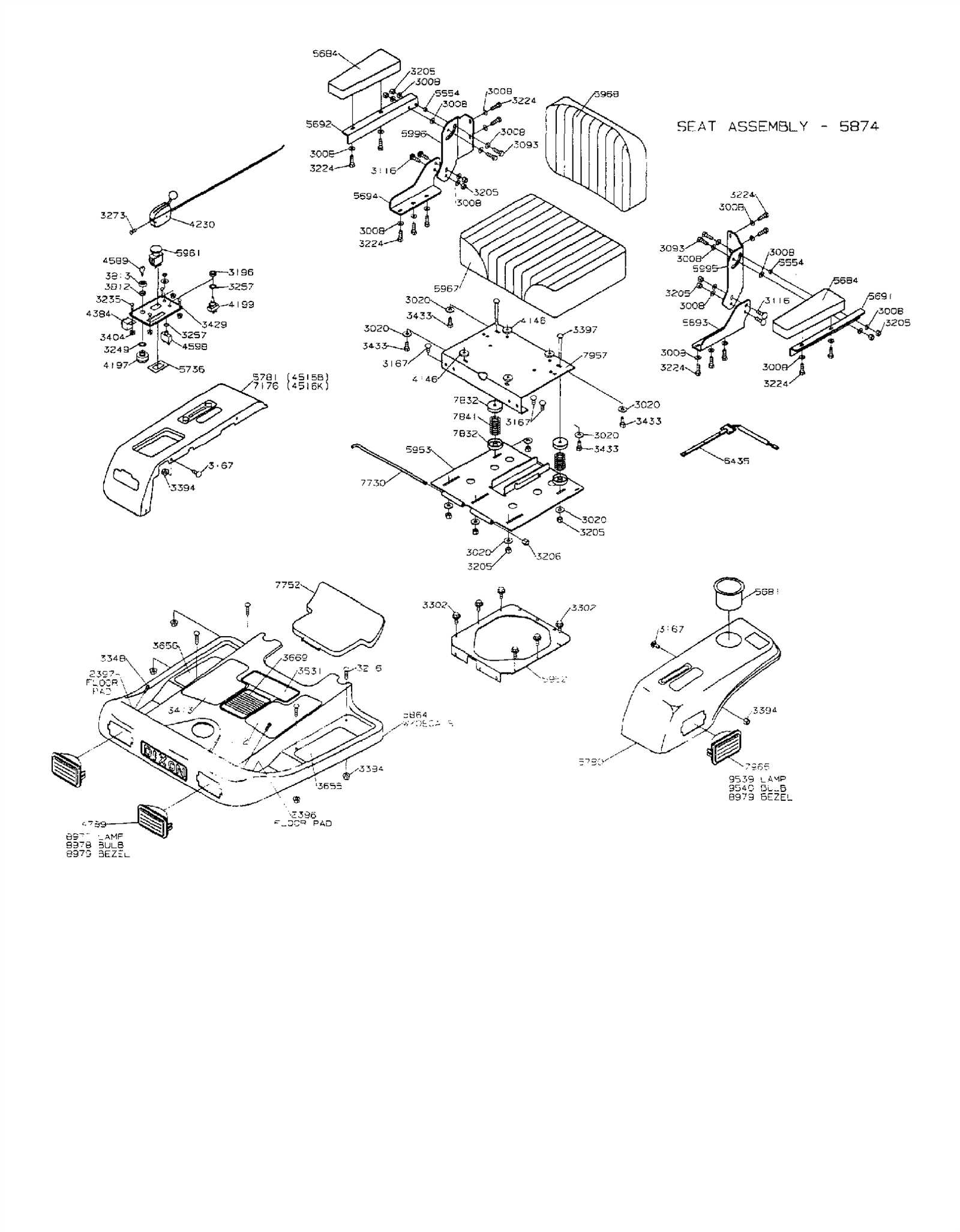 dixon mower parts diagram