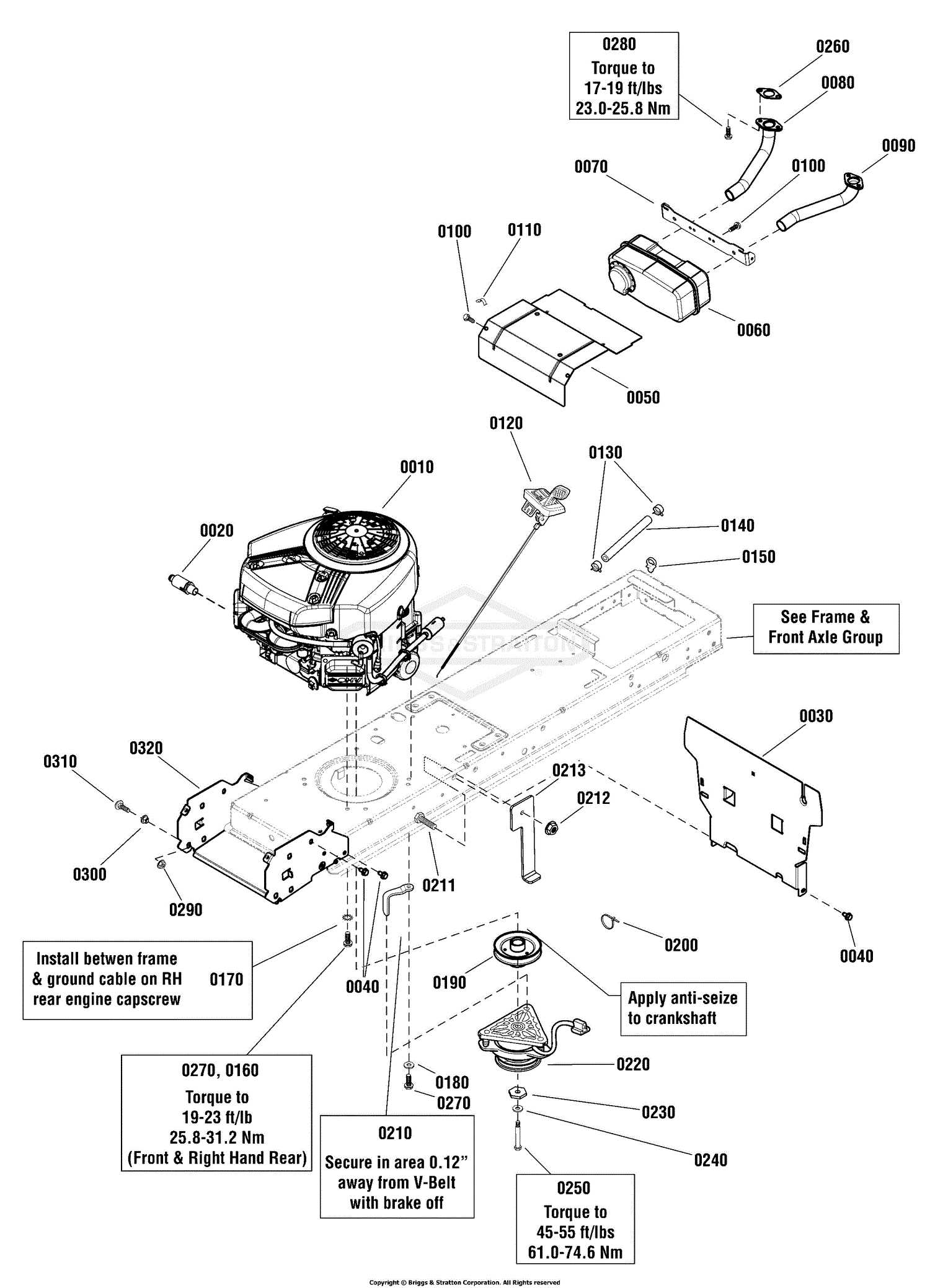 briggs and stratton 300 series parts diagram