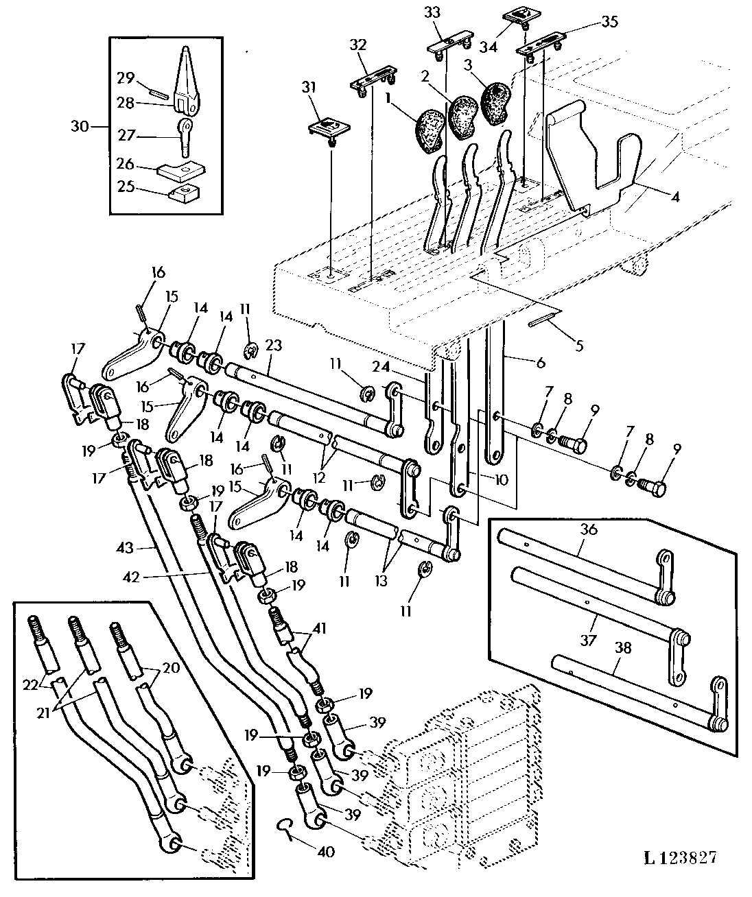 john deere 4450 parts diagram