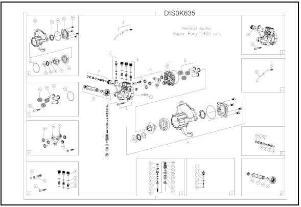 oem pressure washer pump parts diagram