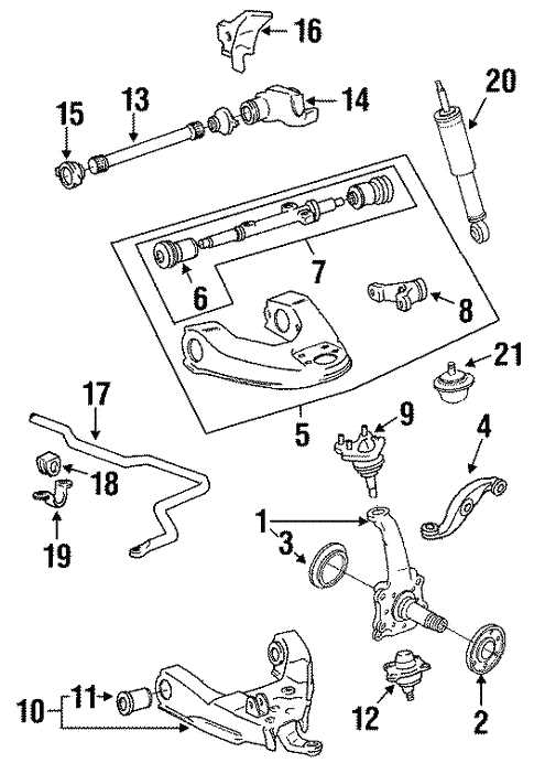 1995 toyota 4runner parts diagram