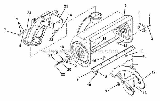 ariens professional 28 parts diagram