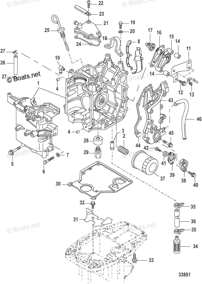 mercury 20 hp parts diagram