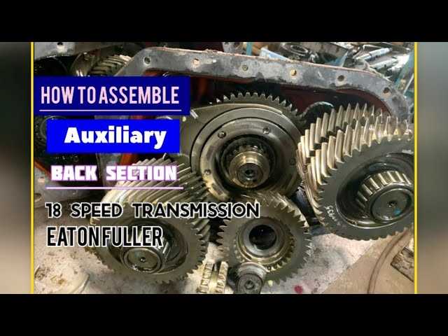 eaton fuller 18 speed transmission parts diagram