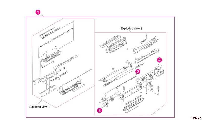 hp officejet 4650 parts diagram