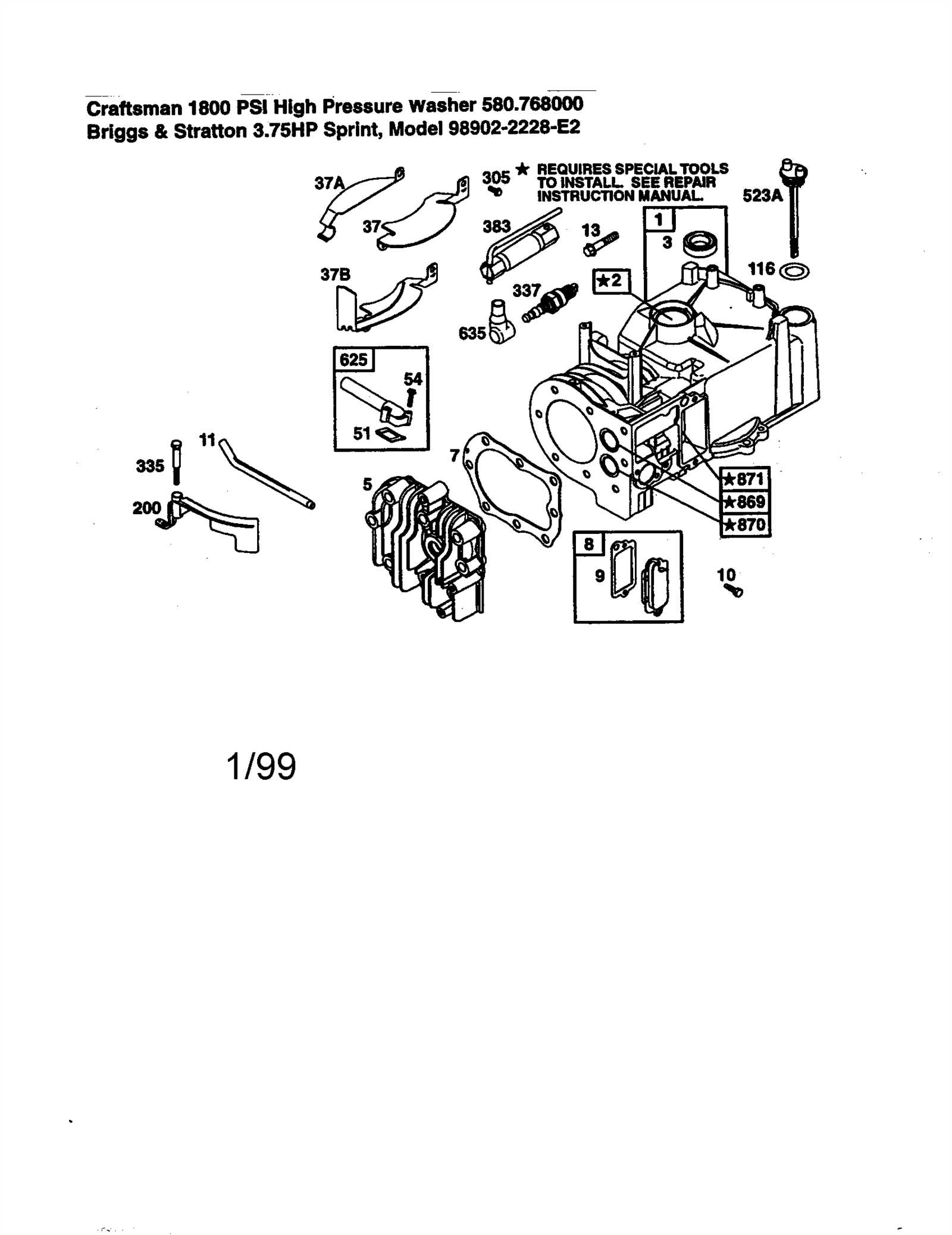 briggs and stratton 98902 parts diagram