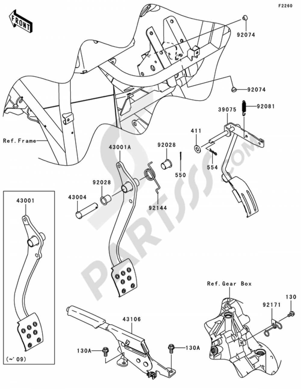 2007 kawasaki mule 610 parts diagram