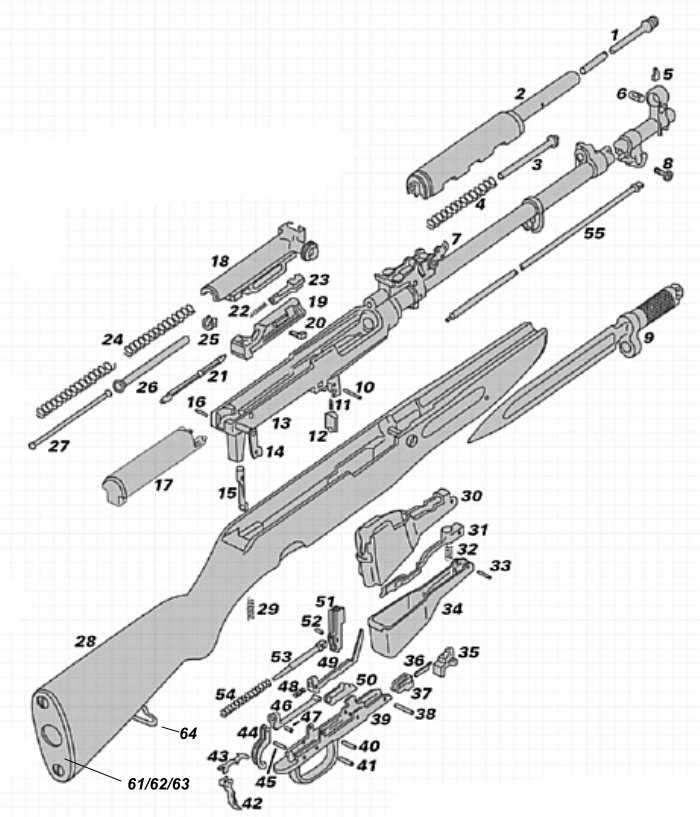 k98 parts diagram