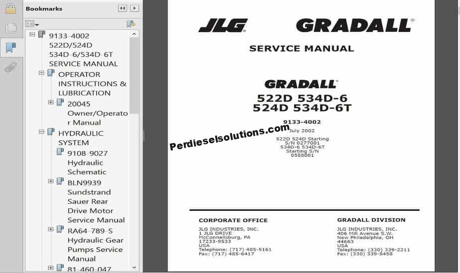 jlg parts diagram