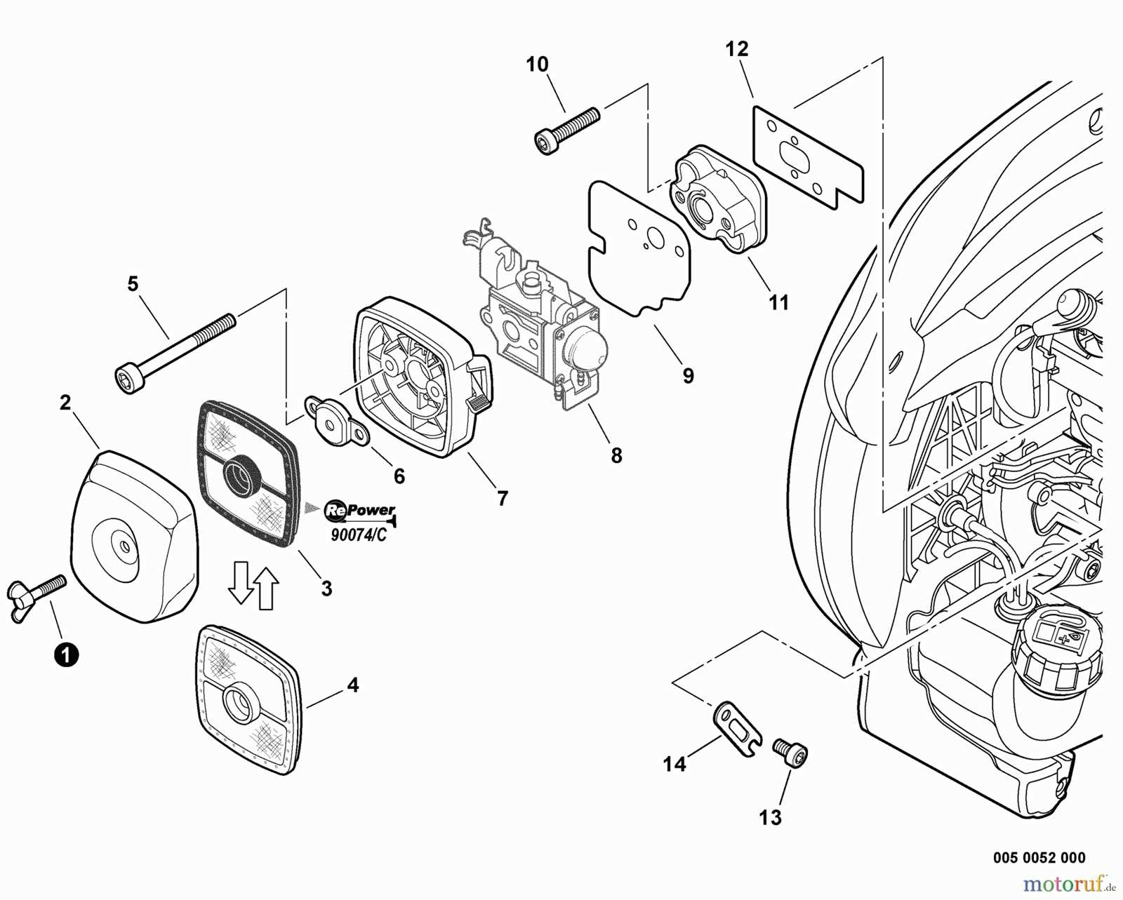 echo pb 251 parts diagram