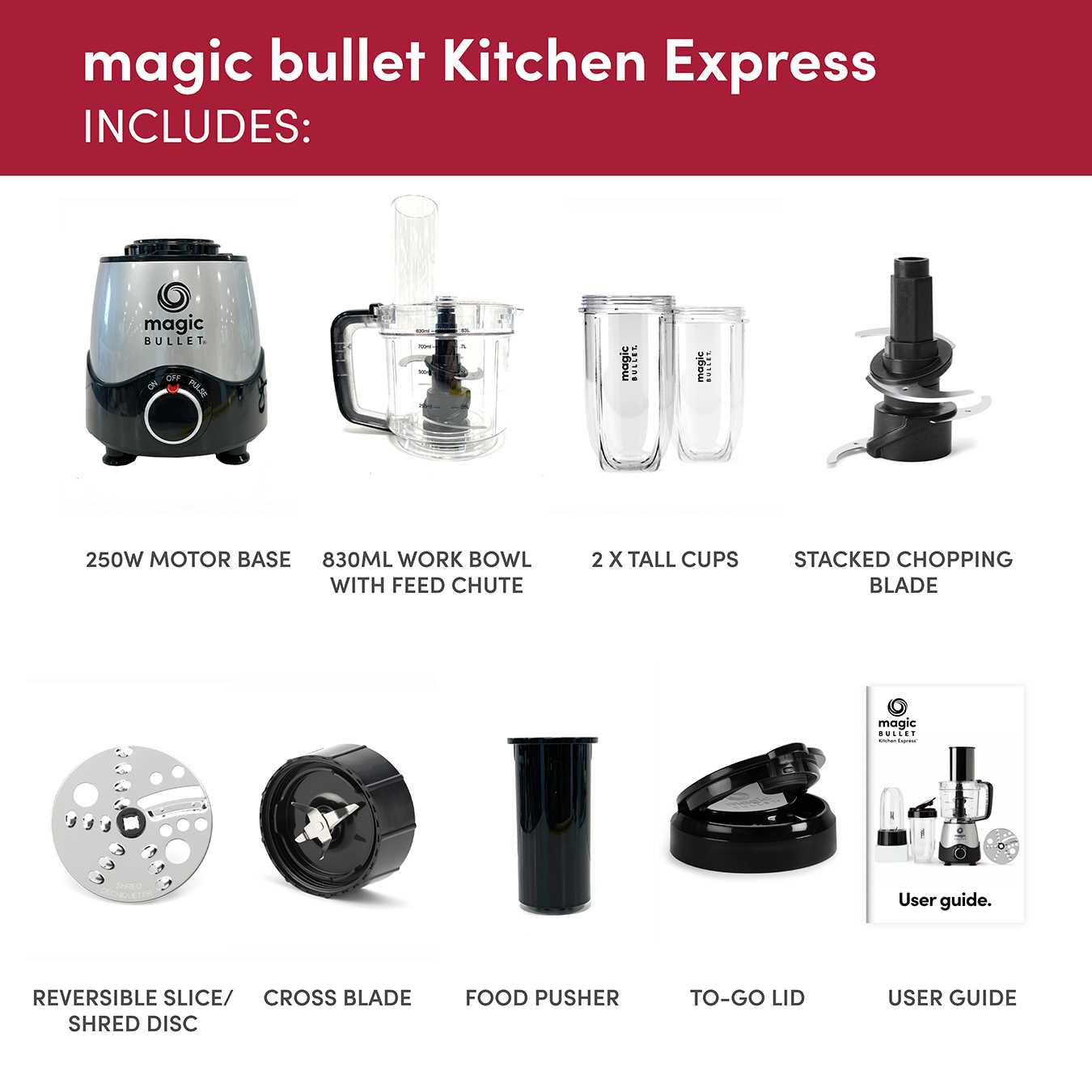 magic bullet parts diagram