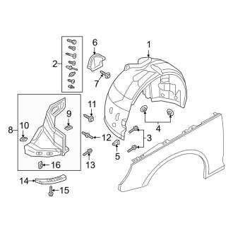 audi a4 body parts diagram