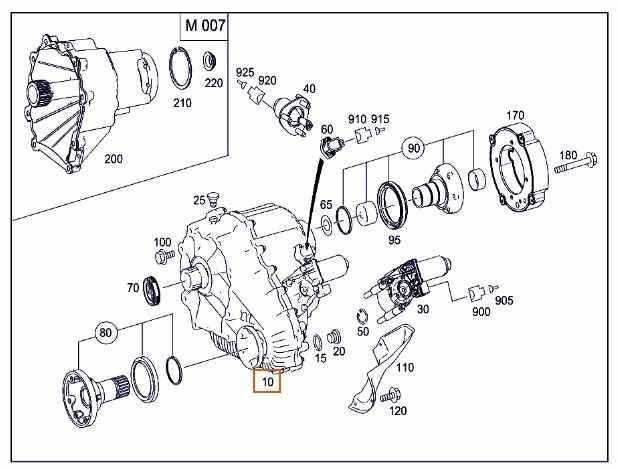 mercedes w164 parts diagram