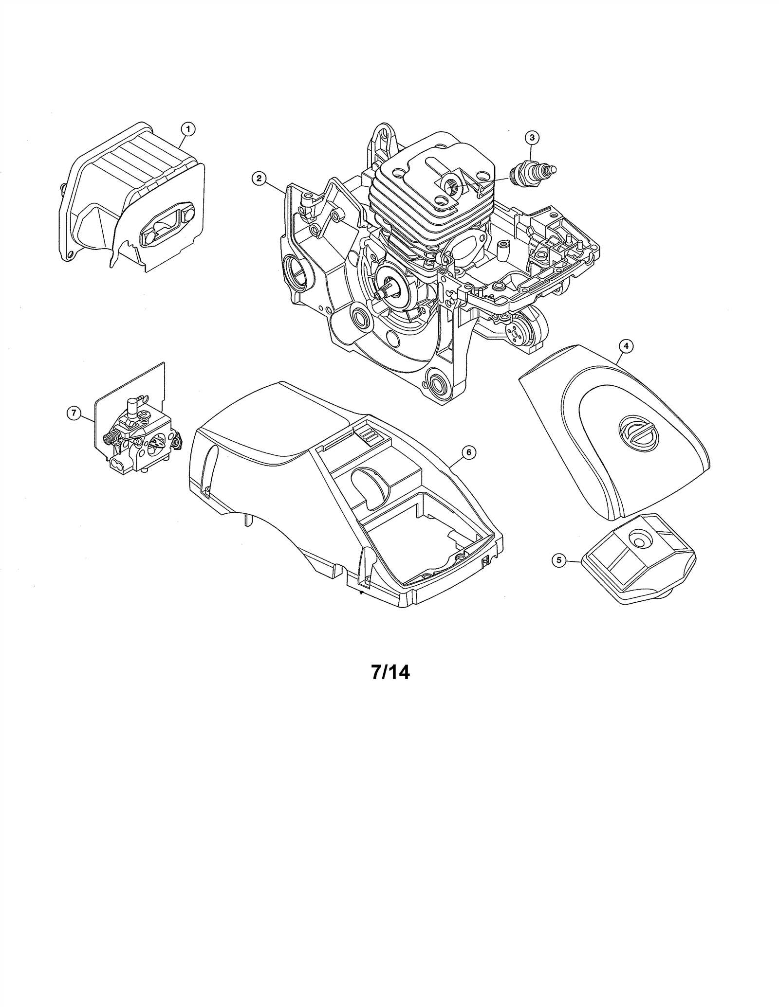 craftsman 18 inch chainsaw parts diagram