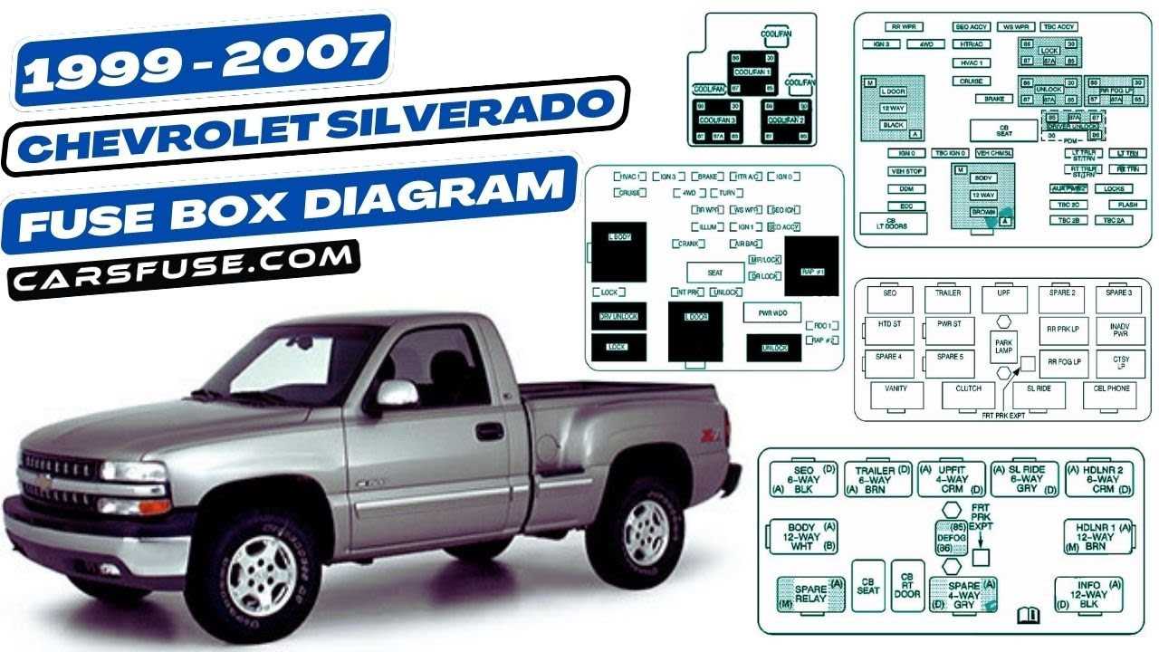 2004 chevy silverado body parts diagram