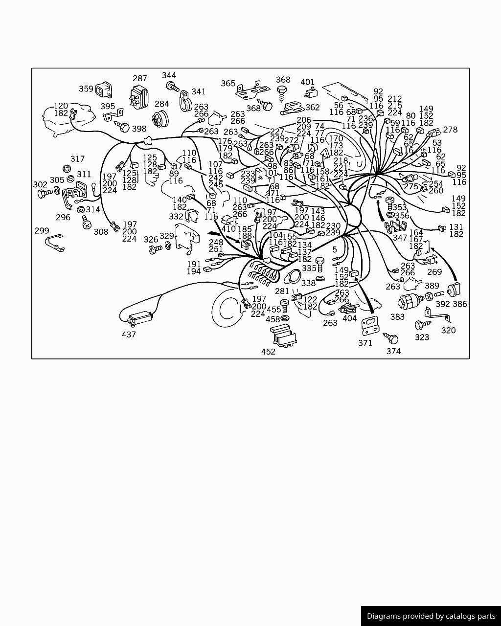 mercedes parts diagrams free