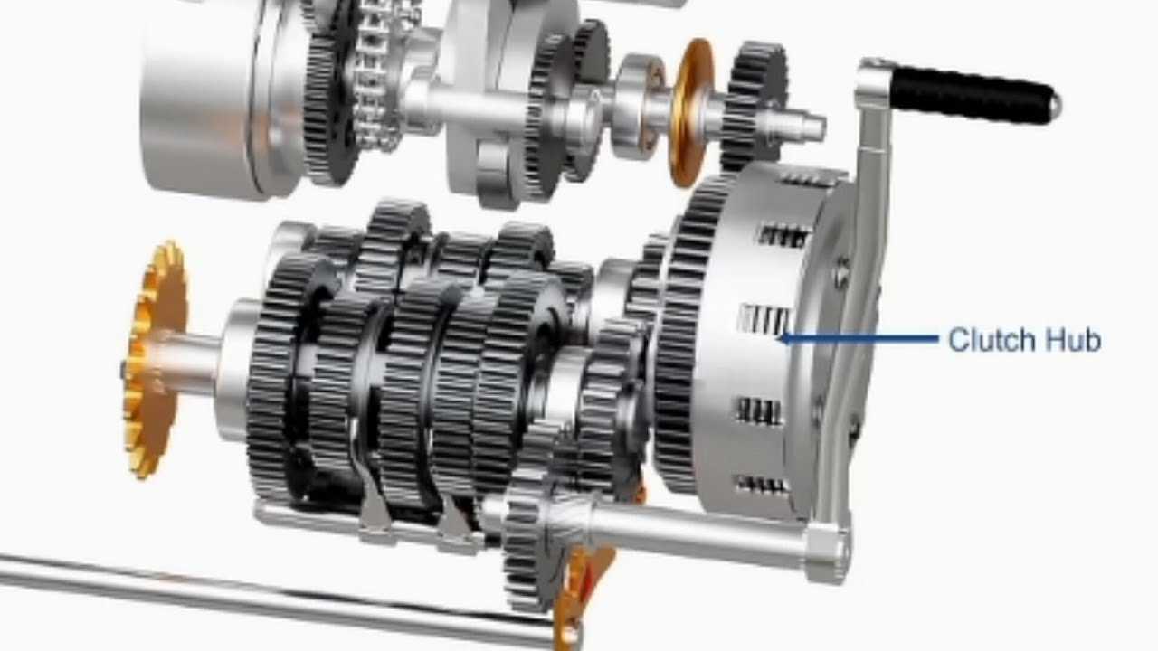 motorcycle engine parts diagram