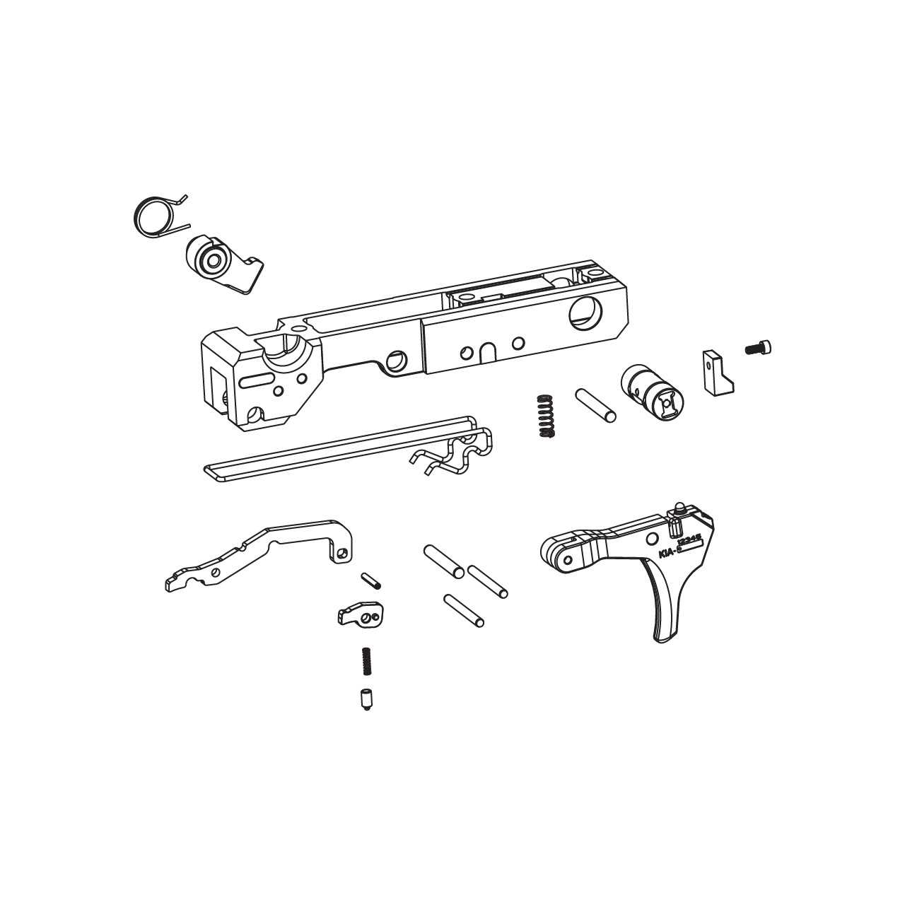 kriss vector parts diagram