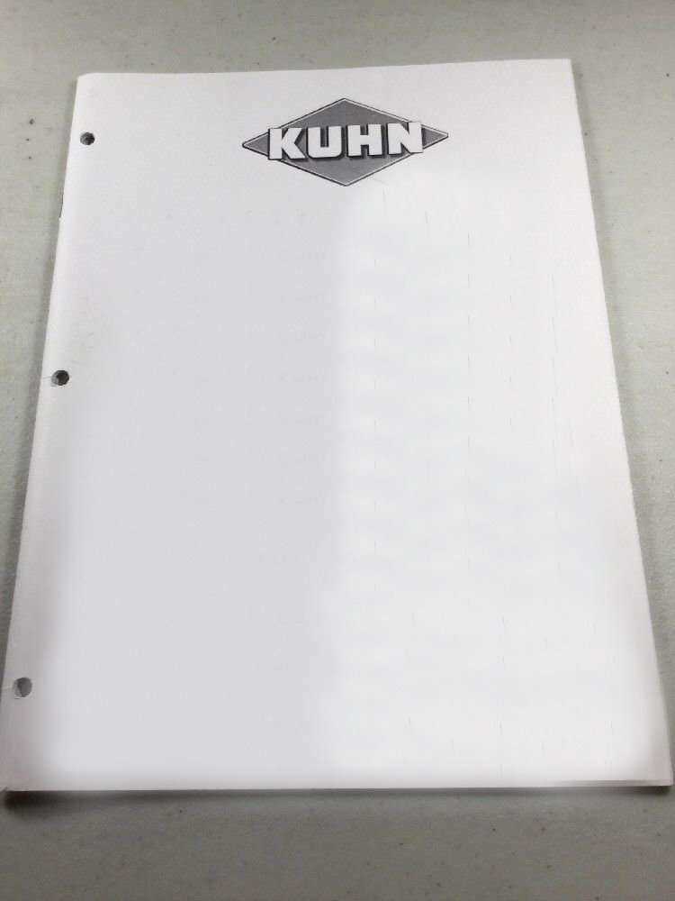 kuhn gmd 500 parts diagram