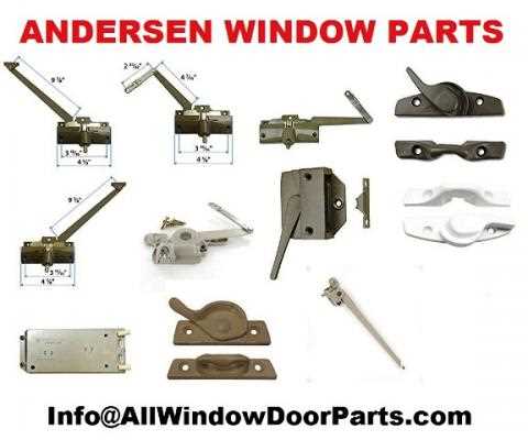 andersen casement window parts diagram