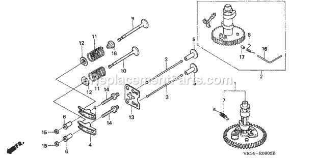 hrm215 parts diagram