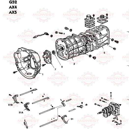 gearbox parts diagram