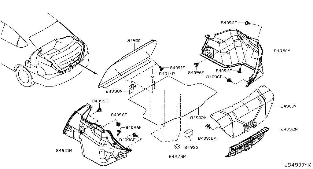 nissan versa parts diagram