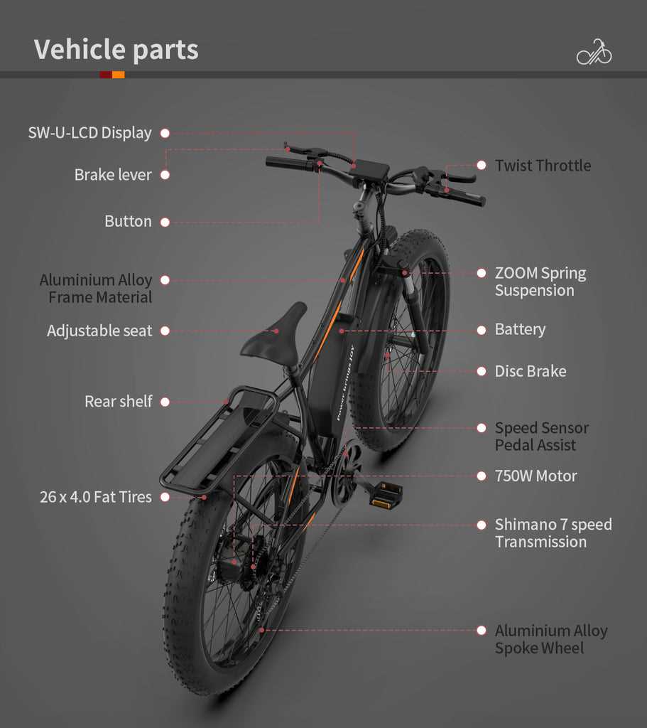 mountain bike frame parts diagram