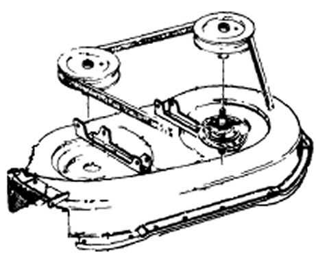 john deere e140 deck parts diagram