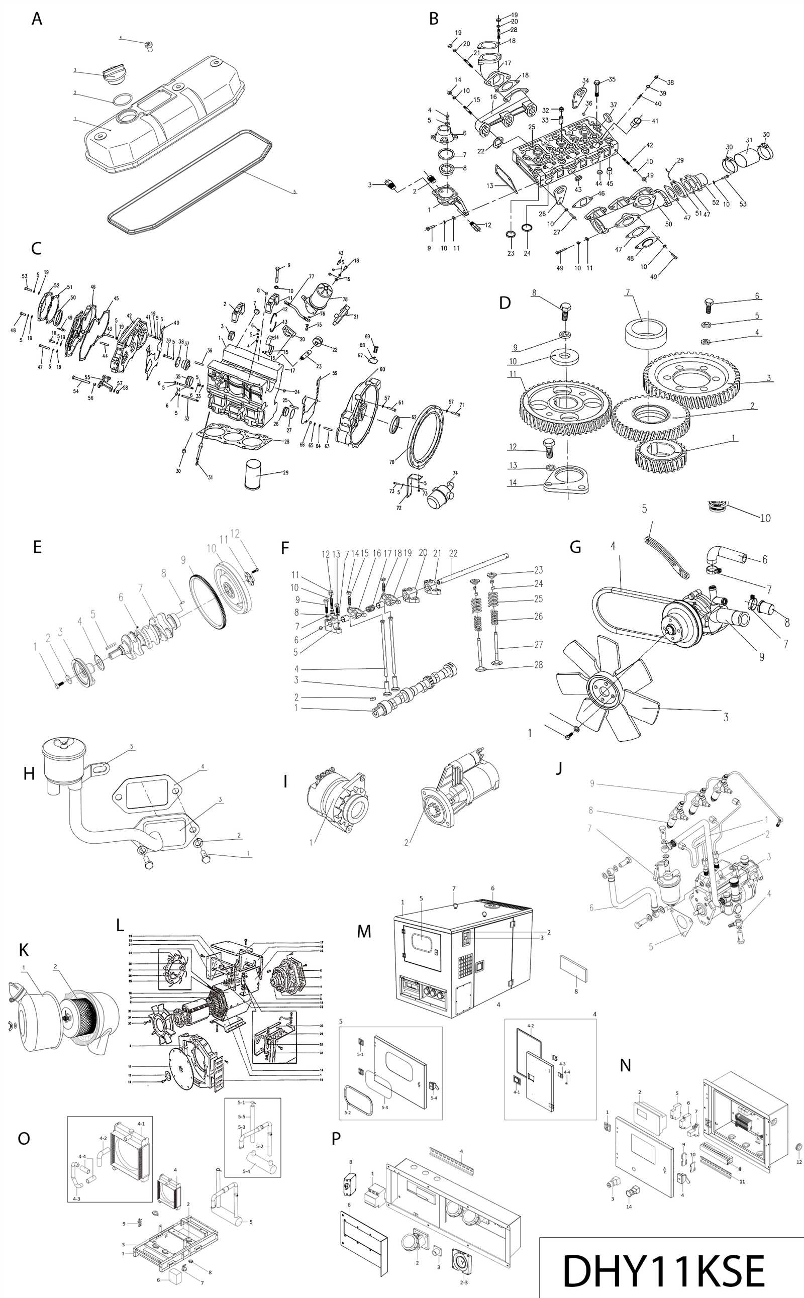 cummins onan p4500i parts diagram pdf free download