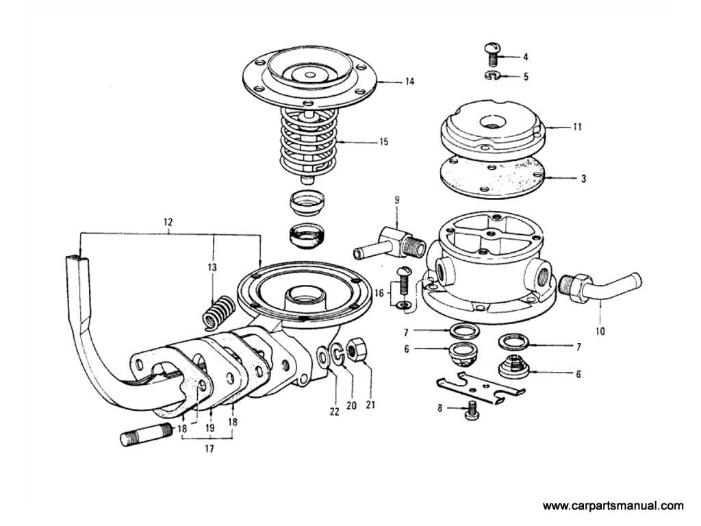 fuel system parts diagram