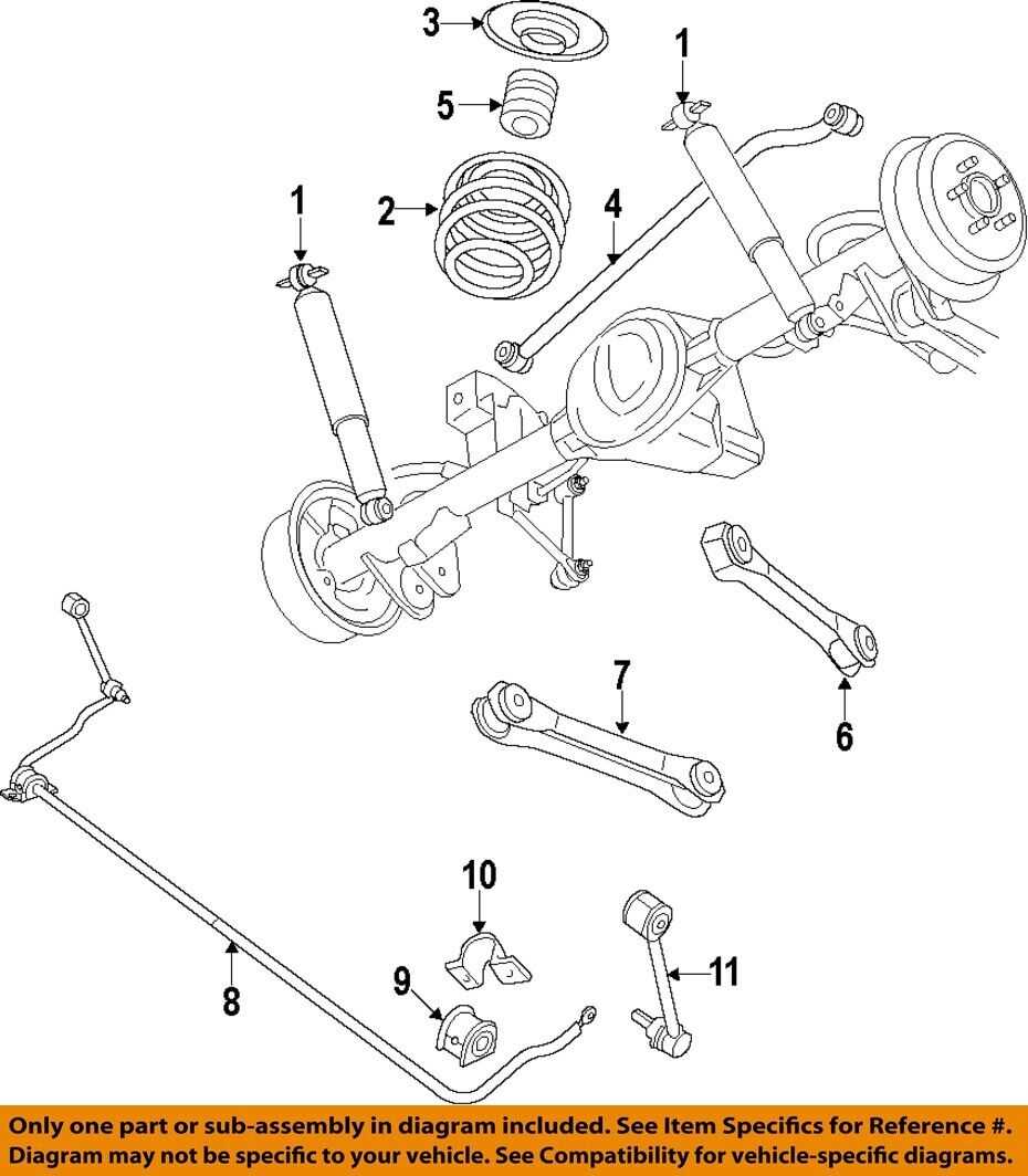 jeep wrangler suspension parts diagram